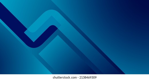 Blue abstract background for corporate concept, template, poster, brochure, website, flyer design. Vector illustration