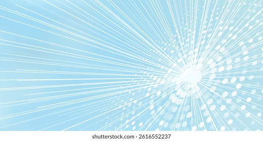 Blue abstract background. Creative illustration for poster, web, landing, page, cover