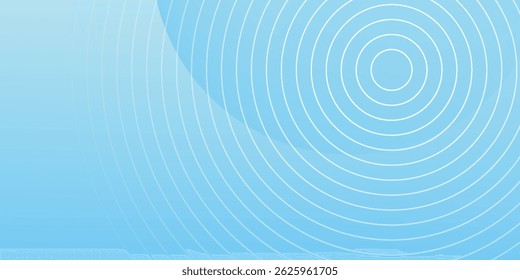 Blue abstract background. Creative illustration for poster, web, landing, page, cover