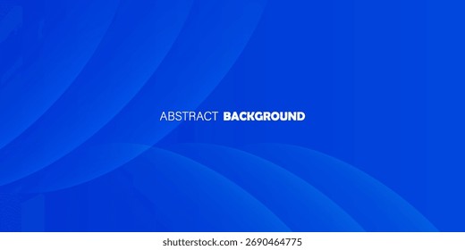 Fundo abstrato azul com formas de gradiente curvo. conceito de tecnologia futurista