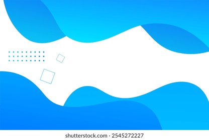 Blue abstract background with curved lines. Modern background design. Gradient colors. minimalist and modern. Suitable for presentation design, websites, banners, wallpapers, brochures, posters