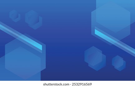 Blue Abstract Background Design Banner Poster For presentation Design Wave shape pattern