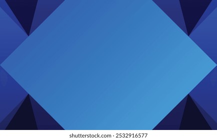 Blue Abstract Background Design Banner Poster For presentation Design Wave shape pattern