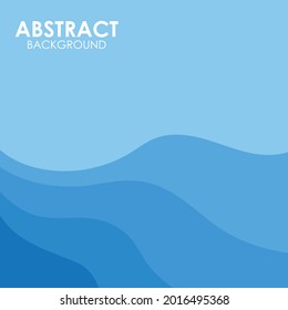 Blue abstract background design for business template