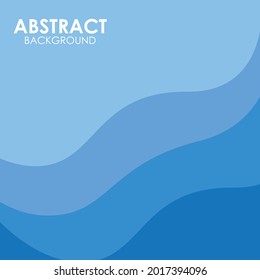 Blue abstract background design for business template