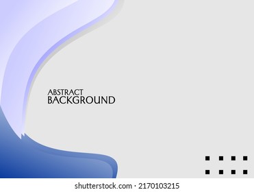 blue abstract background design with curved pattern gradient elements. used for banner, poster design