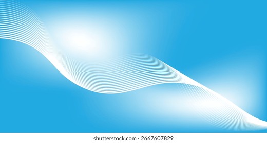 blue abstract background design with diagonal blue and white or purple line pattern. Vector 