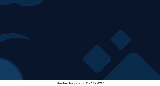 Blue abstract background design. Dynamic shapes Vector illustration