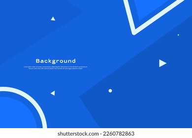 Blue abstract background design, good for banner, poster, flyer