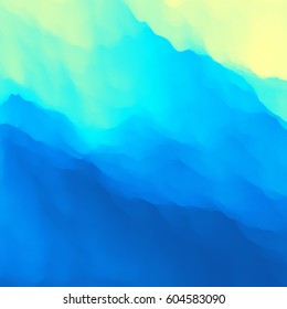 Blue Abstract Background. Design Template. Modern Pattern. Vector Illustration For Your Design.