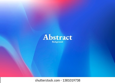 Vetor de design de plano de fundo abstrato azul