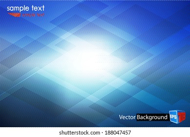 blue abstract background for design - vector illustration