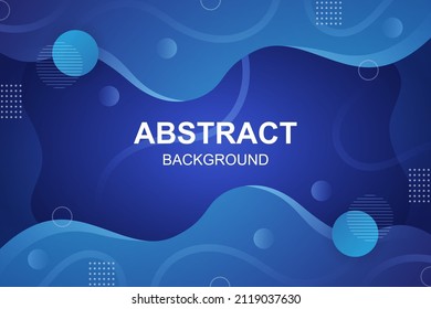 Blue Abstract Background Design in Vector