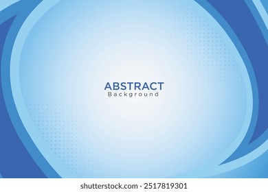 Blue abstract background design or blue and white backdrop art