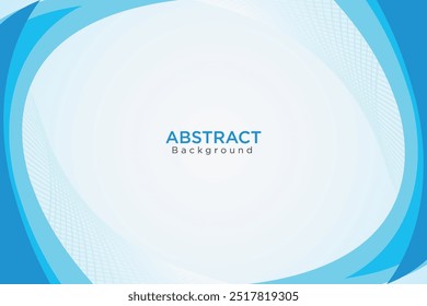 Blue abstract background design or blue and white backdrop art