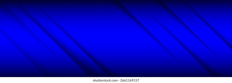 Forma geométrica diagonal de plano de fundo abstrato azul com meio-tom. Vetor texturizado de fibra moderna