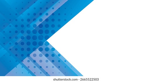 Fondo abstracto azul forma geométrica diagonal con semitono. Vector moderno texturizado de fibra