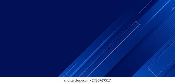 Fondo abstracto azul con Gradientes en capas diagonales.