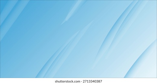 Fundo abstrato azul com linhas diagonais e design de gradiente suave. Design moderno na moda criativo na ilustração vetorial 10 EPS