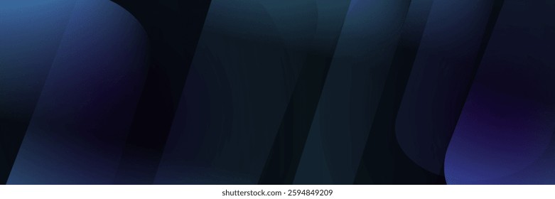 blue abstract background with diagonal round shape elements. Minimalist geometric. Modern design. Suitable for covers, banners, brochures, headers, presentations, websites, companies. vector