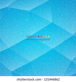 blue abstract background with dots