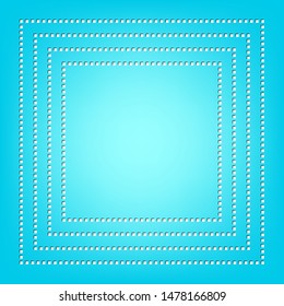 blue abstract background and dotted joints