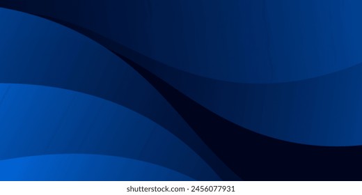 Blue abstract background. Dynamic shape composition.