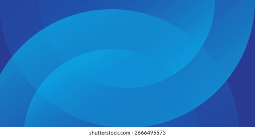 Fondo abstracto azul. Composición dinámica de la forma. Ilustración vectorial. Eps10