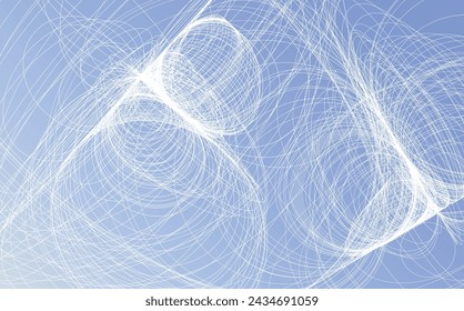 Blue abstract background. Dynamic shapes composition. Hi-tech and big data background design for brochures, flyers, magazine, business card, banner. Template premium award design. Vector illustratio