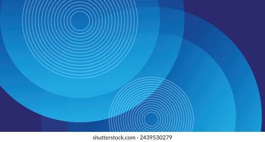 blue abstract background. Dynamic shapes composition.