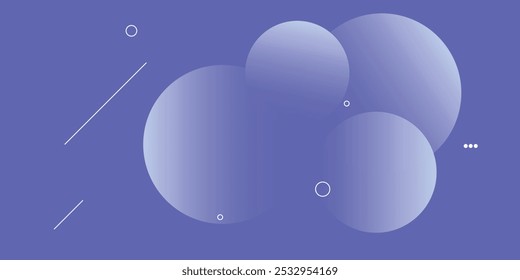 Fondo abstracto azul. Composición de Formas dinámicas. 