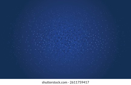 Blue abstract background. Dynamic shapes composition