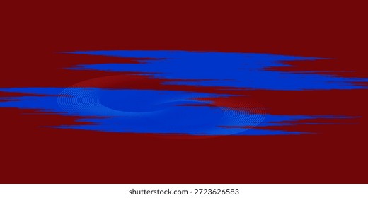 Fondo abstracto azul. Composición de Formas dinámicas. Vector Eps10
