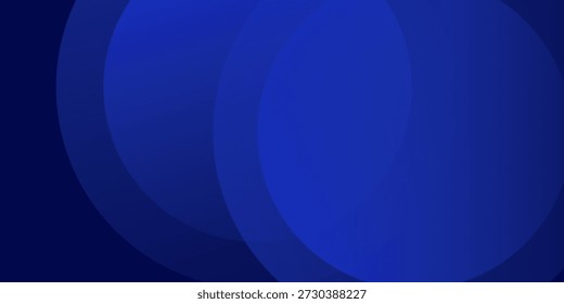 Fondo abstracto azul. Composición de Formas dinámicas. paleta de colores de azul oscuro a azul real. Vector Eps10