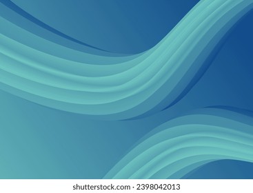 The blue abstract background is elegant and the worship color is also slay