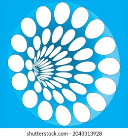 Blue abstract background 
Eps 10