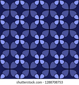 Blue abstract background. Fashion graphics.
