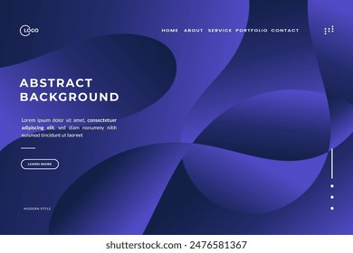 Blue Abstract Background features a modern and minimalist aesthetic. Use this background for presentations, websites, landing pages, web applications, mobile apps