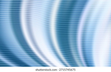  Fondo abstracto azul con ondas que fluyen, líneas de luz y Gradientes sutiles. Ideal para tecnología, digital,