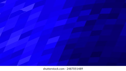 blue abstract background with flowing geometric lines