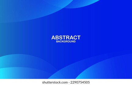 Blue abstract background. Fluid shapes composition. Eps10 vector