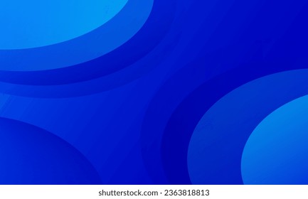 Fondo abstracto azul. Composición de formas fluidas. Vector Eps10