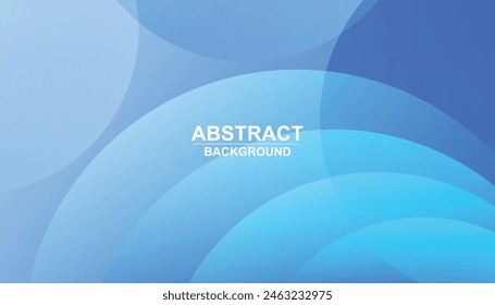 Fondo abstracto azul con Formas fluidas, fondo geométrico mínimo, Elementos circulares con Formas degradadas fluidas, fondo azul