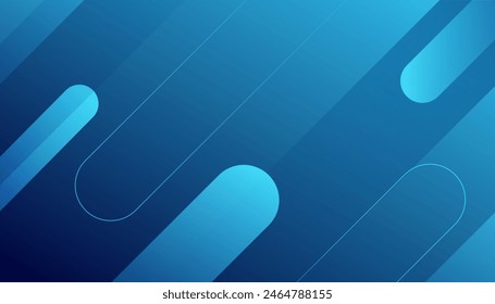 Blue abstract background. Fluid shapes composition.  Fit for presentation design. wallpapers, brochure, posters