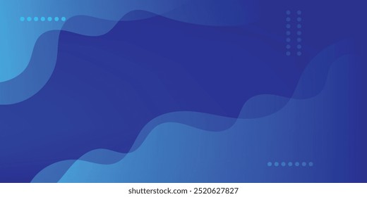 Blue abstract background. Fluid shapes composition. vector illustration for poster, web, cover, greeting, card, promotion, EPS 10