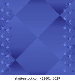 The blue abstract background forms something that can be used as a wall decoration or something else
