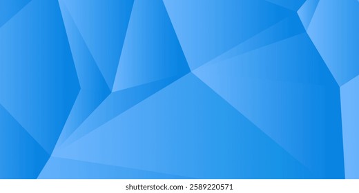 Blue abstract background. Futuristic technology concept. Suit for cover, poster, banner