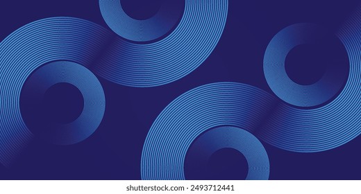 Blue abstract background. Geometric lines pattern. Modern shiny blue gradient lines. Futuristic technology graphic design. Suit for business, cover, header, wallpaper, corporate, website, flyer