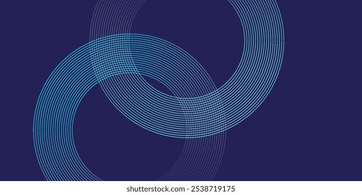 Fondo abstracto azul. Patrón de líneas geométricas. Líneas degradadas azules brillantes modernas. Diseño gráfico de tecnología futurista. Traje para el negocio, cubierta, cabecera, Fondo de pantalla, corporativo, Sitio web, Vector del volante