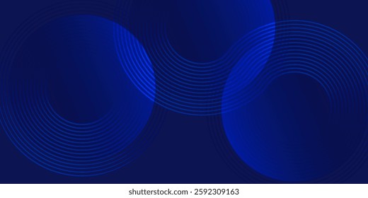 Blue abstract background. Geometric lines pattern. Modern shiny blue gradient lines. Futuristic technology graphic design. Suit for business, cover, banner design